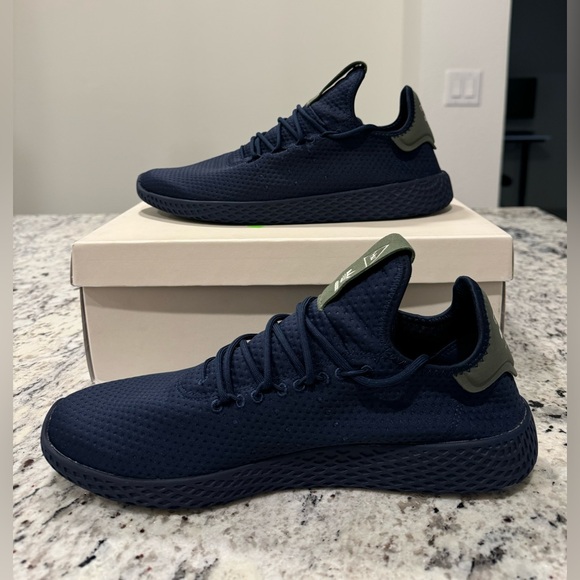 Adidas Pharrel x Tennis Hu “Dark Blue” - Picture 2 of 5